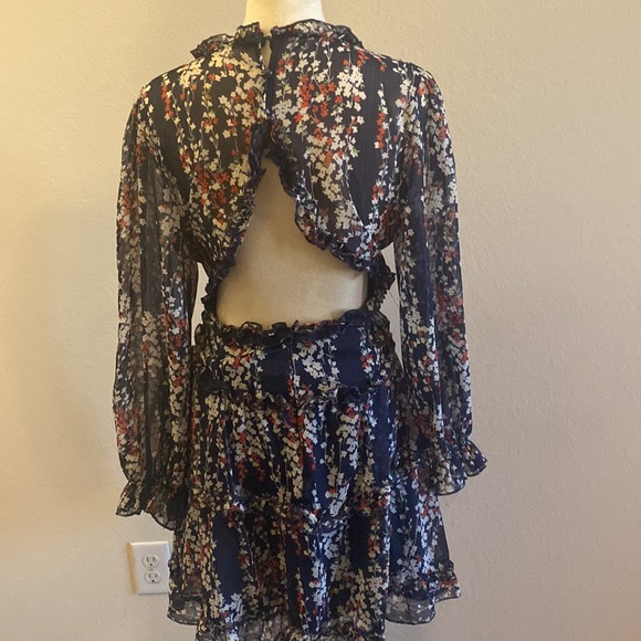 New mini open back dress size l xl - Picture 3 of 4